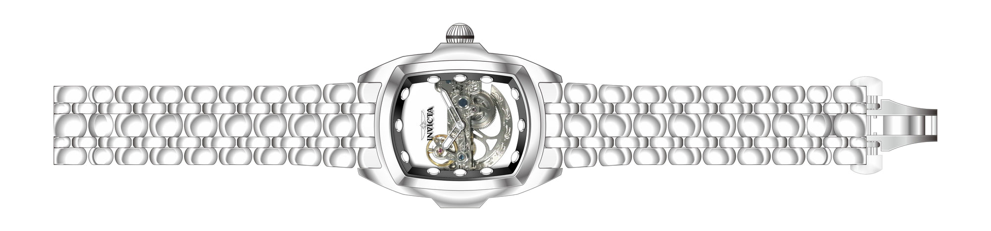 Band For Invicta Lupah  Men 45894