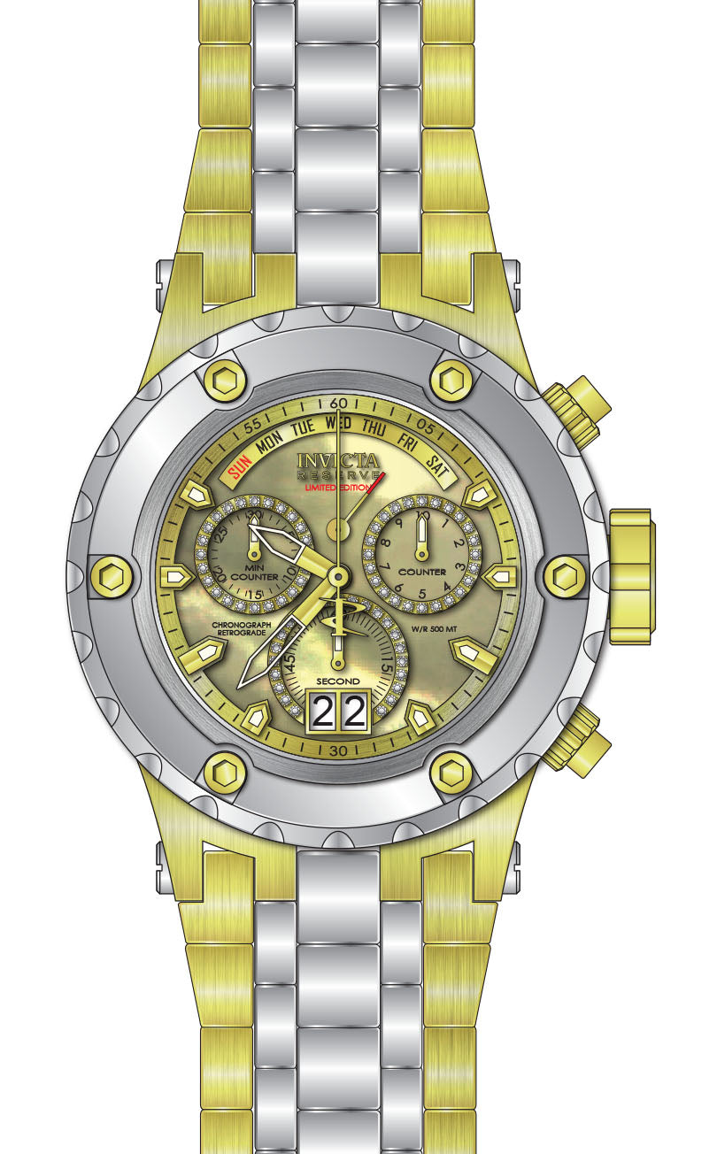 Band For Invicta Reserve Specialty Subaqua Men 45896