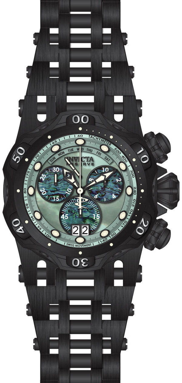 Band For Invicta Reserve Chaos Men 45942 - Invicta Watch Bands