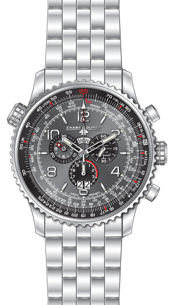 Band For Chase Durer Flight Commander Men CDW-0068 - Invicta Watch