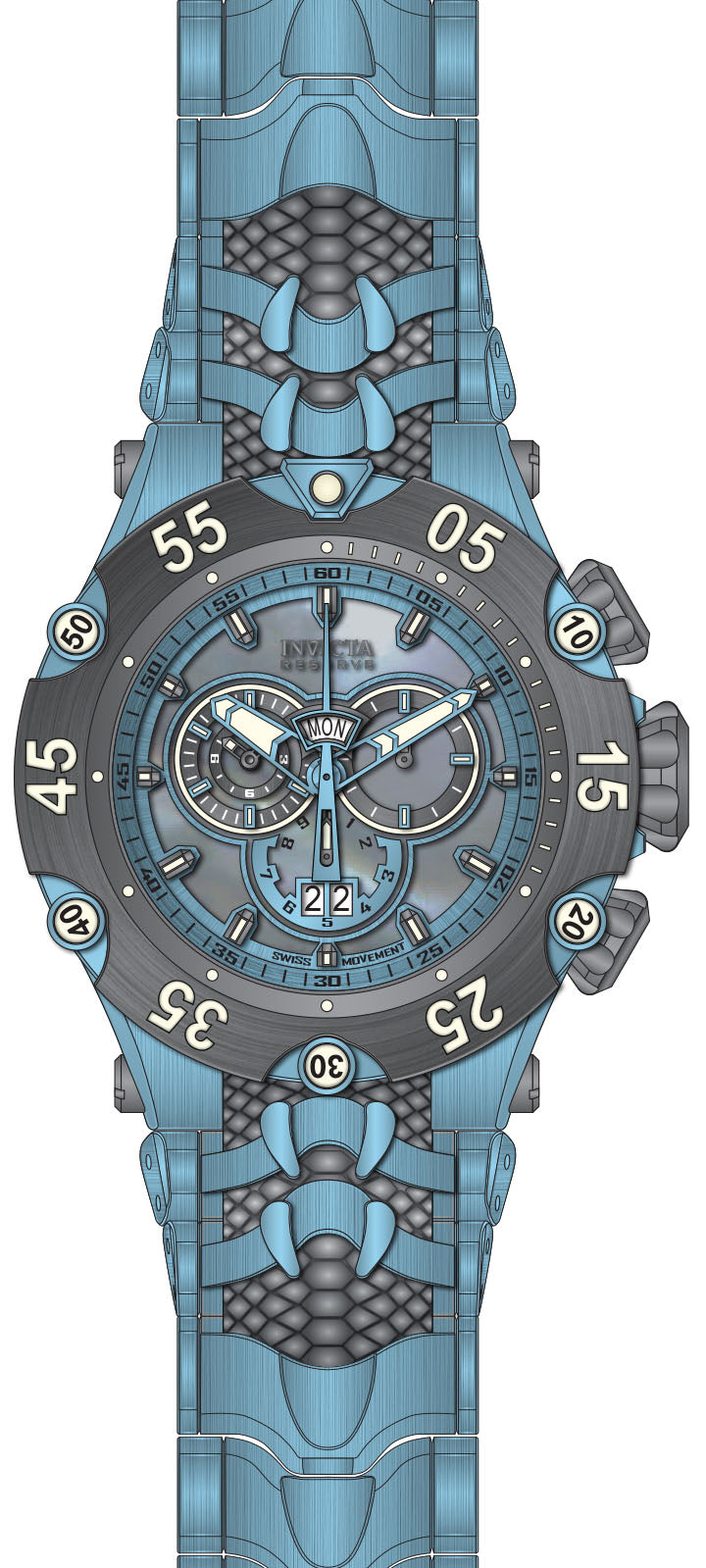 Parts For Invicta Reserve Venom Cobra Men 45997