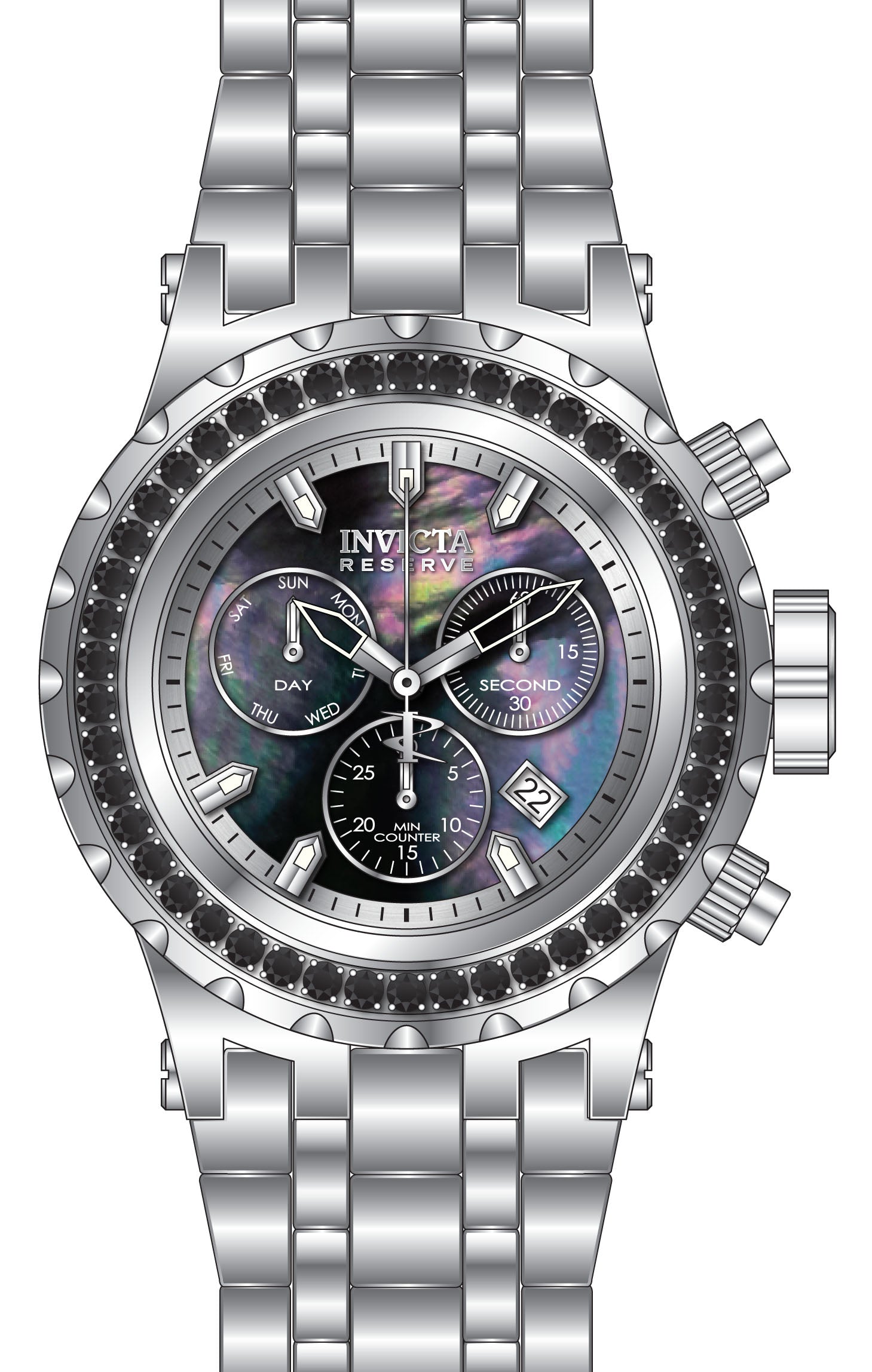 Band For Invicta Subaqua Sea Dragon Men 45998