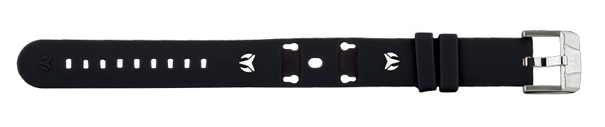 Band for AquaSphere 813001 Black, Blue or Purple with White back