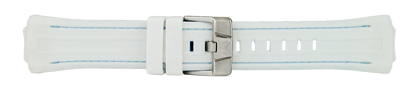 Band for Cruise Original/Cruise Original MP Limited Edition 111065 White with Blue Stitching