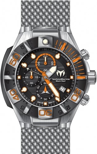 Band for TechnoMarine Reef Black TM-519001 - Invicta Watch Bands