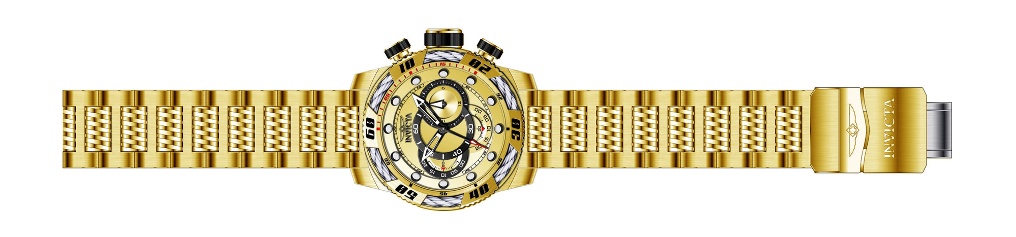 PARTS for Invicta Speedway 25482 Invicta Watch Bands