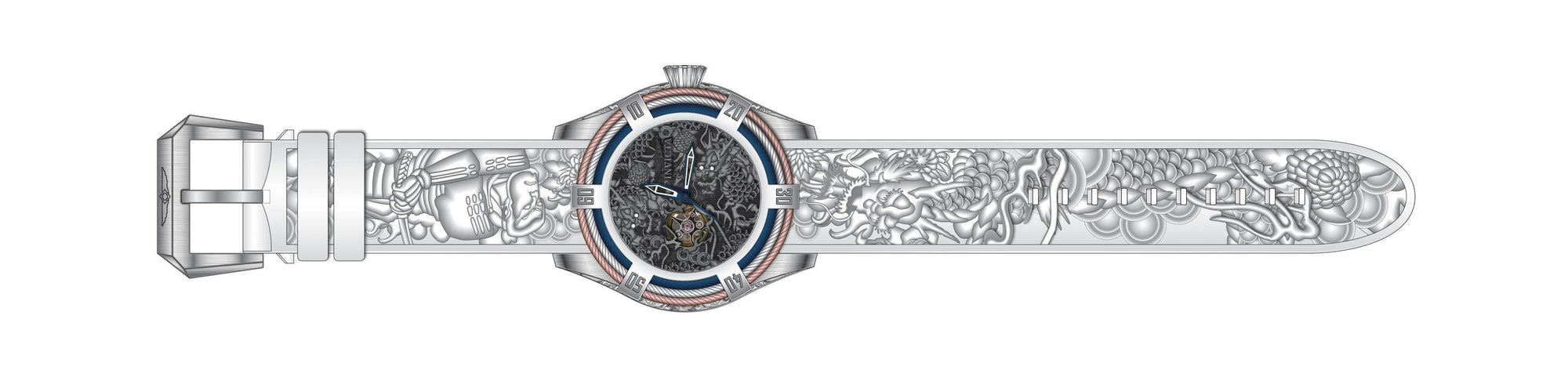 Band for Invicta Bolt 26391