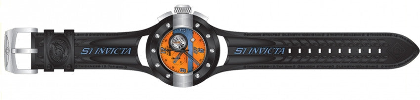 AIMVALUE Cinturino orologio rally racing in pelle nero con cucitura arancione 18mm 20mm 22mm 24mm traforato vintage da uomo imbottito (24 mm AIMVALUE Cinturino orologio rally racing in pelle nero con cucitura arancione 18mm 20mm 22mm 24mm traforato vintage da uomo imbottito (24 mm