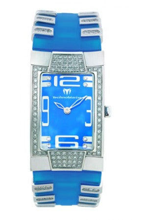 Band for XS/XS Lady DXSL21 Transparent blue with Diamond Insets
