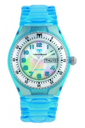 Band for Apnea/Apnea men AB01 Transparent Baby Blue