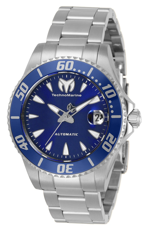 マームMarMu 半幅帯 アクアエデン リバーシブル 蓮 熱帯魚ネイビー 白 Band for Sea Automatic /Manta Collection TM-219077 - Invicta Watch